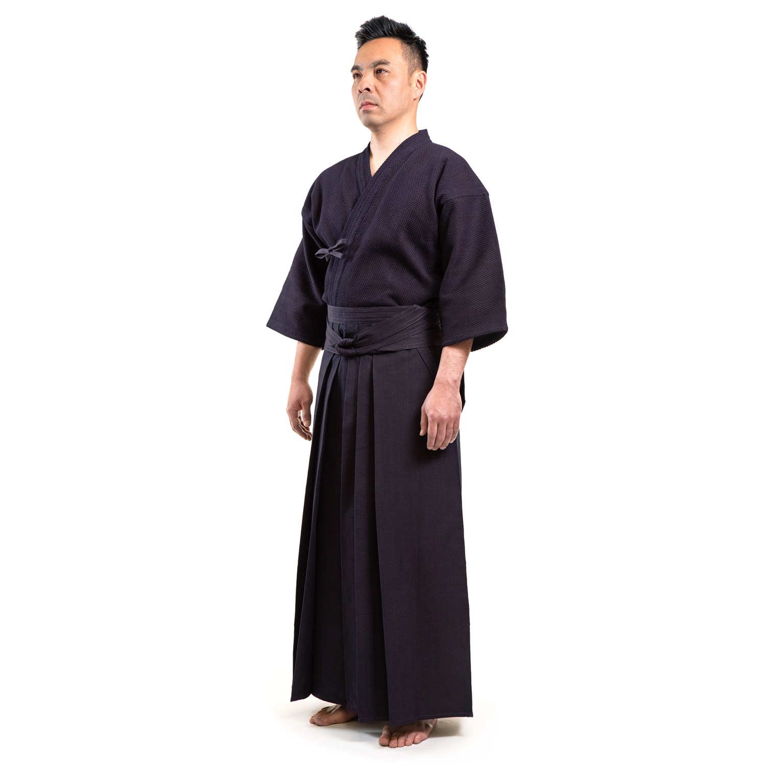 Miyabi Lightweight Set - Indigo Dyed Kendogi and Hakama