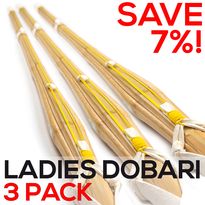 Gunryu Ladies Dobari Shinai - 3 Pack