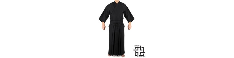 Polyester Iaigi and Hakama Set